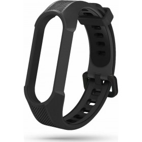 Tech-Protect Armour Λουράκι Σιλικόνης Μαύρο (Mi Smart Band 5/Mi Smart Band 6)