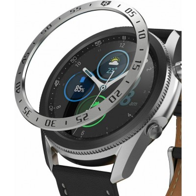 Ringke Bezel Styling σε Ασημί χρώμα για το Galaxy Watch 3 45mm