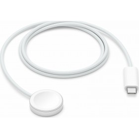 Apple Watch Magnetic Fast Charger to USB-C Cable (1m) Λευκό (Apple Watch)
