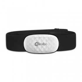 Meilan Heart Rate Monitor C5 Αδιάβροχη Ζώνη Καρδιακών Παλμών Στήθους σε Μαύρο χρώμα