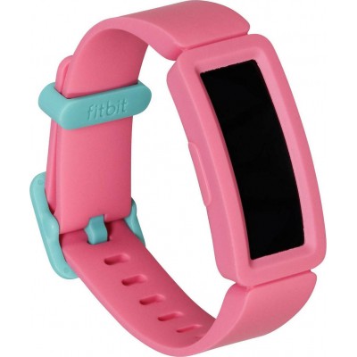 Fitbit Ace 2 Activity Tracker Αδιάβροχο με Παλμογράφο Watermelon/Teal Clasp