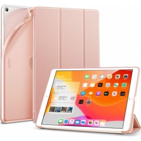 ESR Rebound Flip Cover Δερματίνης / Σιλικόνης Ροζ Χρυσό (iPad 2019/2020/2021 10.2'')