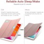 ESR Rebound Flip Cover Δερματίνης / Σιλικόνης Ροζ Χρυσό (iPad 2019/2020/2021 10.2'')