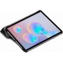 Tri-Fold Flip Cover Δερματίνης Μαύρο (Galaxy Tab S6 Lite 10.4)