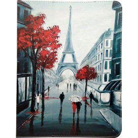 Paris Flip Cover Δερματίνης Πολύχρωμο (Universal 9-10.1")