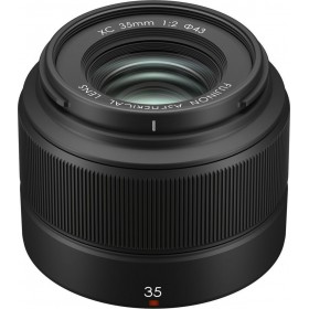 Fujifilm Crop Φωτογραφικός Φακός XC 35mm f/2 Σταθερός για Fujifilm X Mount Black