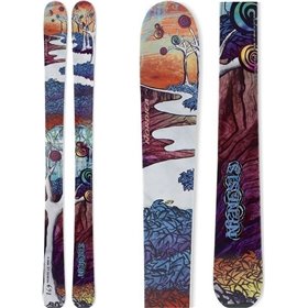 Nordica Nemesis 153cm Flat Ski Blue / Green Nordica Nemesis 153cm Flat Ski Blue / Green