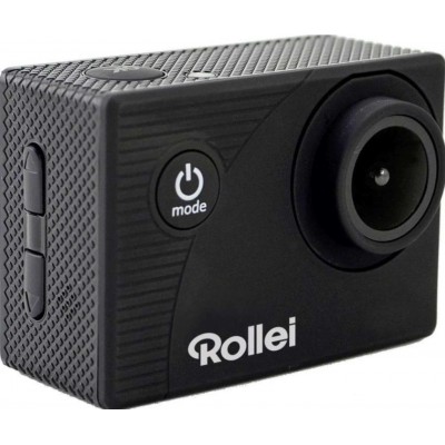 Rollei Actioncam 372 Action Camera HD (720p) Υποβρύχια (με Θήκη) με WiFi Μαύρη με Οθόνη 2"