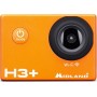 Midland Η3+ Action Camera Full HD (1080p) Υποβρύχια (με Θήκη) με WiFi Πορτοκαλί με Οθόνη 2"