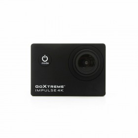EasyPix GoXtreme Impulse Action Camera 4K Ultra HD Υποβρύχια (με Θήκη) με WiFi Μαύρη με Οθόνη 2"