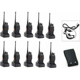 Baofeng BF-888S Ασύρματος Πομποδέκτης UHF/VHF 5W Σετ 10τμχ Baofeng BF-888S Ασύρματος Πομποδέκτης UHF/VHF 5W Σετ 10τμχ