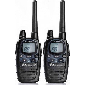 Midland G7 Pro Twin Ασύρματος Πομποδέκτης PMR Σετ 2τμχ Midland G7 Pro Twin Ασύρματος Πομποδέκτης PMR Σετ 2τμχ