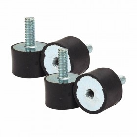 10907699 Αντικραδασμικές Επιδαπέδιες Βάσεις Κλιματιστικού 3x2cm 4τμχ