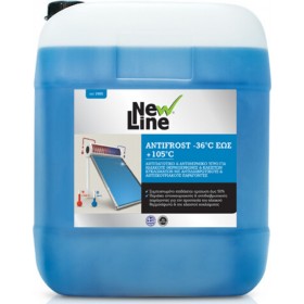 New Line Antifrost -36°C + 105°C - 20L Αντιψυκτικό Υγρό Ηλιακού Θερμοσίφωνα