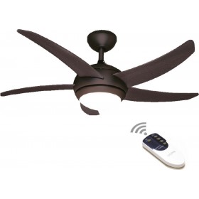 Gruppe L44001 Ανεμιστήρας Οροφής 112cm με Φως και Τηλεχειριστήριο Wood