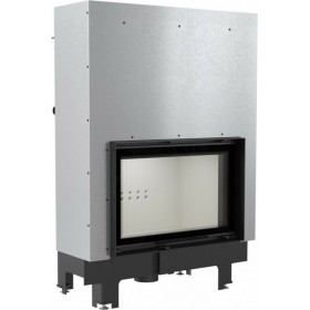 Kratki MBO PW 15 G W Ενεργειακό Τζάκι Ξύλου Καλοριφέρ 15kW Ίσιο με Πόρτα Συρόμενη Κλειστού Δοχείου