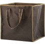 Zogometal Bag 2 Υφασμάτινη Τσάντα Μεταφοράς Ξύλων 40x35x40cm Καφέ