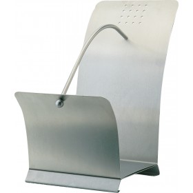 Zogometal Ν 2001 Inox Καλάθι Αποθήκευσης Ξύλων 25x24x44cm Ασημί Zogometal Ν 2001 Inox Καλάθι Αποθήκευσης Ξύλων 25x24x44cm Ασημί