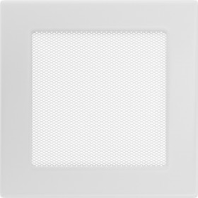 Kratki 17B Τετράγωνη Περσίδα Τζακιού 17x17cm Λευκή