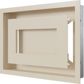 Kratki 22/30K/WIND Ορθογώνια Περσίδα Τζακιού 30x22cm Μπεζ