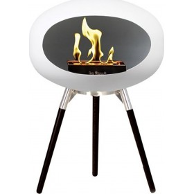 Le Feu Ground Wood Low Επιδαπέδιο Τζάκι Βιοαιθανόλης Εσωτερικού Χώρου Black