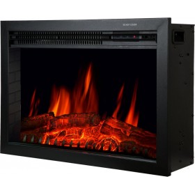Hitense HSF-4K1 Επιτοίχιο Ηλεκτρικό Τζάκι 2000W 61x44cm Μαύρο