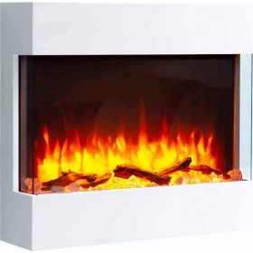 Richen Phaedra Επιτοίχιο Ηλεκτρικό Τζάκι 2000W 70x63.4cm Λευκό Richen Phaedra Επιτοίχιο Ηλεκτρικό Τζάκι 2000W 70x63.4cm Λευκό