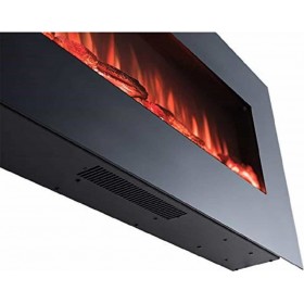 Richen Apolon Επιτοίχιο Ηλεκτρικό Τζάκι 2000W 128x55cm Μαύρο Richen Apolon Επιτοίχιο Ηλεκτρικό Τζάκι 2000W 128x55cm Μαύρο