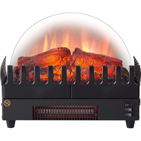 Richen Promitheas Επιδαπέδιο Ηλεκτρικό Τζάκι 2000W 40.5x31.9cm Μαύρο Richen Promitheas Επιδαπέδιο Ηλεκτρικό Τζάκι 2000W 40.5x31.9cm Μαύρο