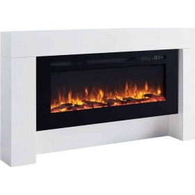 Richen Iraklis Επιδαπέδιο Ηλεκτρικό Τζάκι 2000W 141x88cm Λευκό