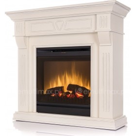 Dimplex Beethoven Antique Επιδαπέδιο Ηλεκτρικό Τζάκι 1500W 100x94cm Λευκό