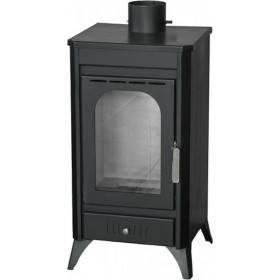 Agorastos ΣΑ-40 Χαλύβδινη Ξυλόσομπα 11kW Μαύρη