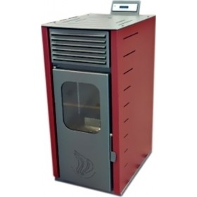 Mytherm Angela TA Σόμπα Pellet Αερόθερμη / Αεραγωγών 40kW Μπορντό