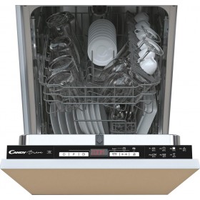 Candy CDIH 2L1047 Πλήρως Εντοιχιζόμενο Πλυντήριο Πιάτων για 10 Σερβίτσια Π44.8xY81.6εκ. Καφέ