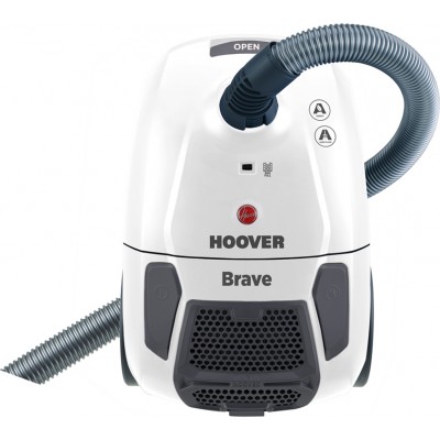 Hoover Brave BV11 011 Ηλεκτρική Σκούπα 700W με Σακούλα 2.3lt Λευκή