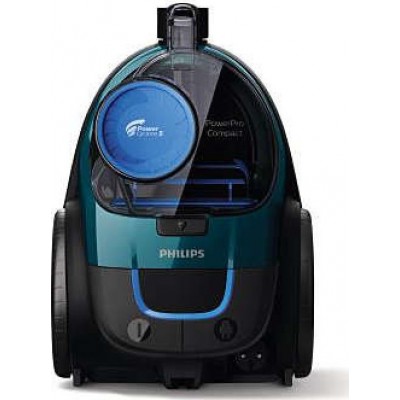 Philips FC9334/09 PowerPro Compact Ηλεκτρική Σκούπα 750W με Κάδο 1.5lt Μαύρη