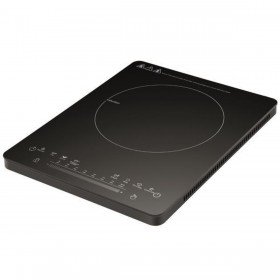 Eurolamp 300-70019 Επιτραπέζια Εστία Επαγωγική Μονή Μαύρη