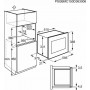 AEG MSB2547DM Εντοιχιζόμενος Φούρνος Μικροκυμάτων με Grill 23lt Inox