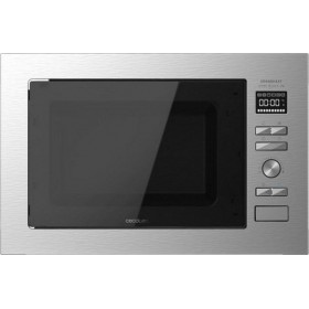 Cecotec Grandheat 2590 Steel Εντοιχιζόμενος Φούρνος Μικροκυμάτων με Grill 25lt Μαύρος