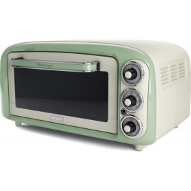 Ariete Vintage 0979 Ηλεκτρικό Φουρνάκι 18lt Χωρίς Εστίες Green