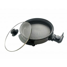 Sogo PIZ-SS-10011 Teppanyaki με Καπάκι 1500W με Ρυθμιζόμενο Θερμοστάτη