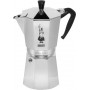 Bialetti Moka Express Μπρίκι Espresso 12cups Inox Ασημί