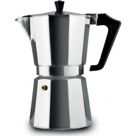 Pezzetti Italexpress Aluminum Μπρίκι Espresso 1cups Ασημί