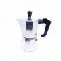 Pezzetti Italexpress Aluminum Μπρίκι Espresso 1cups Ασημί