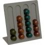 Pam &amp Co SD100163 Βάση για 20 Κάψουλες Nespresso Μεταλλική Grey Matte 21x21x10cm