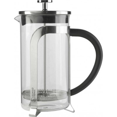 Leopold Vienna LV01533 Καφετιέρα Γαλλικού Χειρός 1lt Inox Ασημί