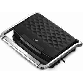 Life Diamond Τοστιέρα για 2 Τοστ 750W Μαύρη