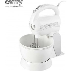 Camry CR 4213 Μίξερ με Πλαστικό Κάδο 3lt Λευκό 600W