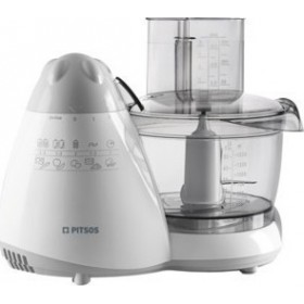Pitsos GFP0800S Πολυμίξερ 600W με Κάδο 2lt Λευκό