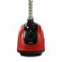 Andowl Q-YT206 Ατμοκαθαριστής Ρούχων Δαπέδου 2000W με Δοχείο 1.8lt Κόκκινος